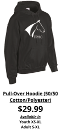 Pull-Over Hoodie (50/50 Cotton/Polyester) $29.99 Available in Youth XS-XL Adult S-XL