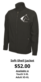 Soft-Shell Jacket $52.00 Available in Youth S-XL Adult XS-XL